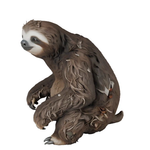 Modelo 3D de Perezoso para Unity - Asset Listo para Juego, FBX | Libre de Regalías