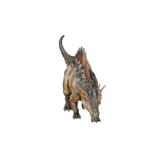 Modelo 3D de Therizinosaurus para Blender - Asset PBR con Texturas