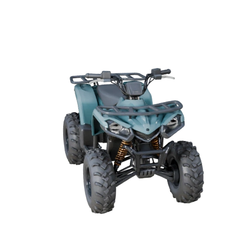 Quad ATV 3D Model para Blender - Activo Listo para Renderizar
