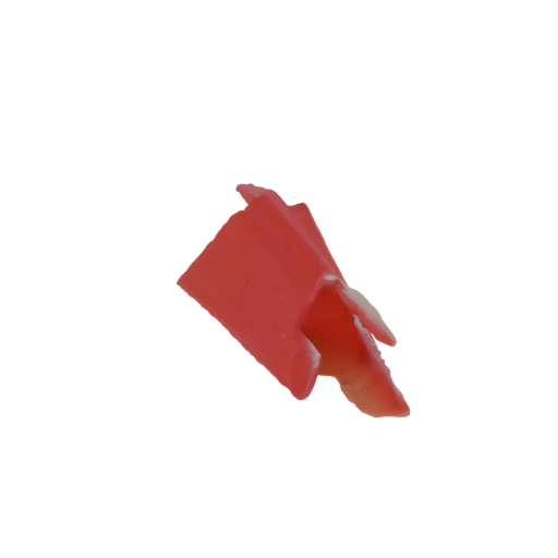 Red Plastic Clip
