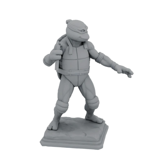 Teenage Mutant Ninja Turtle Leonardo 3D Model