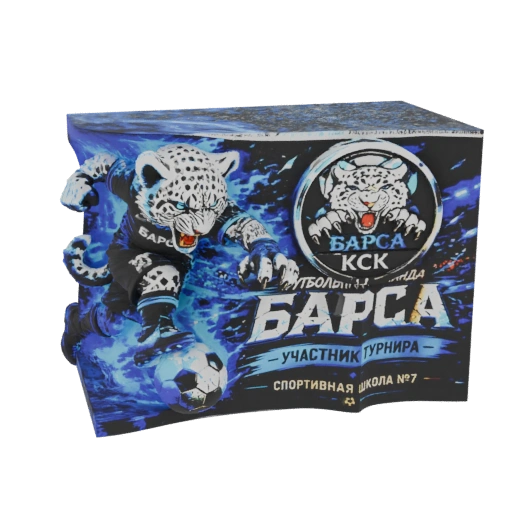 Mascotte FC Bars Modèle 3D
