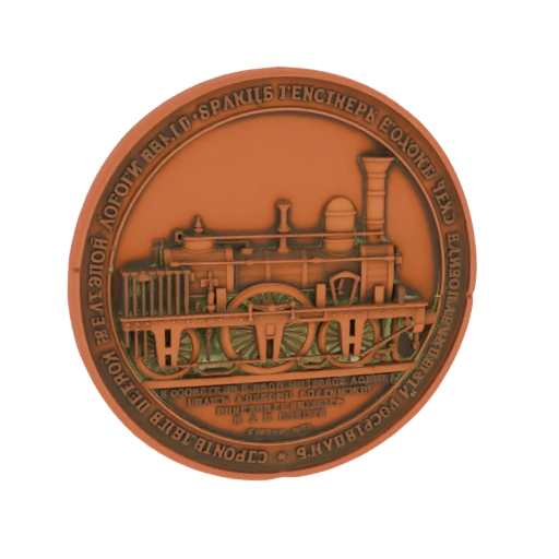 Russian Steam Locomotive 1896