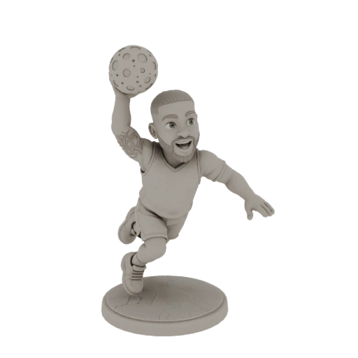 Basketball Player 3D Model