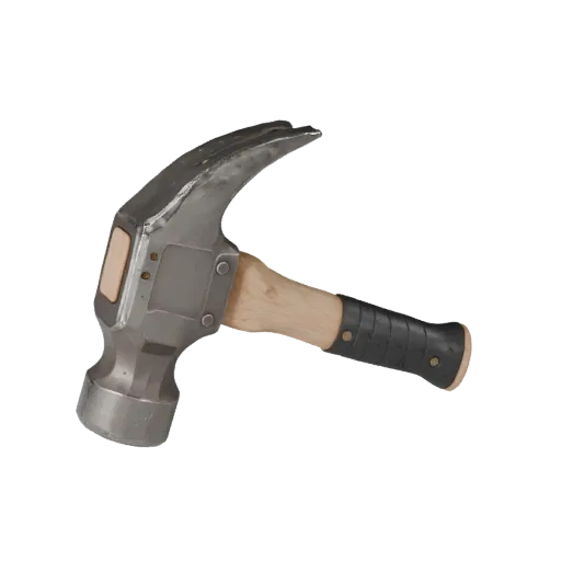 Heavy Duty Hammer Modular 3D model, isometric modular kit view, showing painted metal, functional silhouettes.