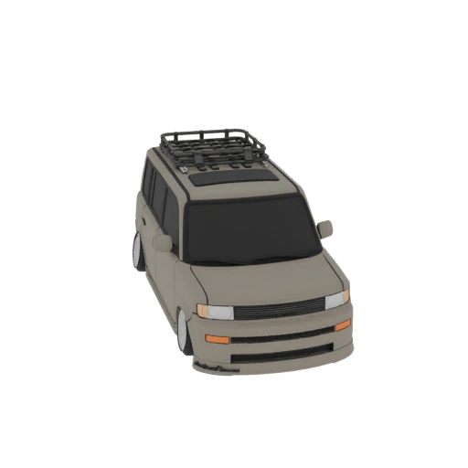 Customized Scion xB 3D Model