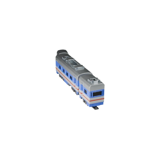 Train à grande vitesse imprimable STL Modèle 3D - Affichage