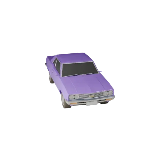 High Poly Classic Car 3D Model for Studio Renders - PBR