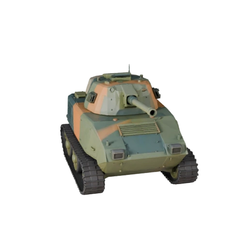 Cartoon gepanzerter personentransporter 3D Modell für stilisiert