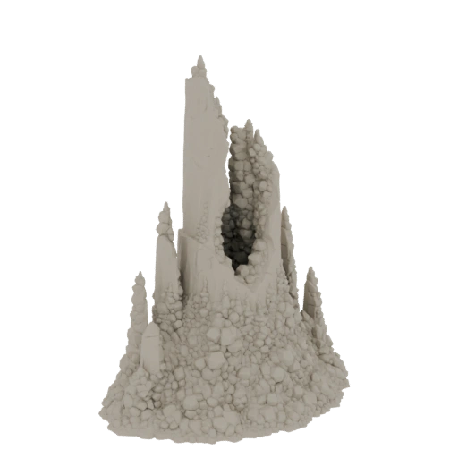 Jagged Crystal Spire