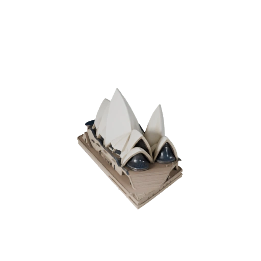 Modello 3D Sydney Opera House per Unity - Asset di Gioco