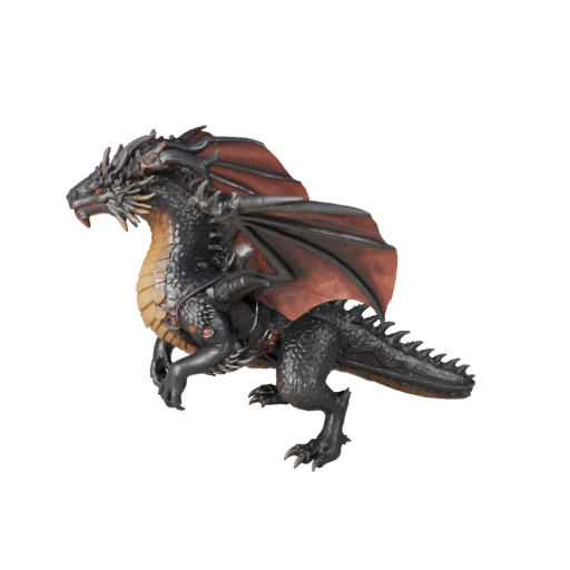Dragon de Forêt Haute Poly Modèle 3D - Atout STL Détaillé pour Impression