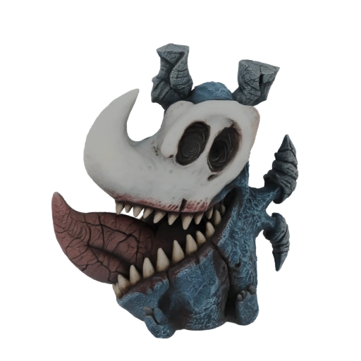 Spooky Creature with Tongue