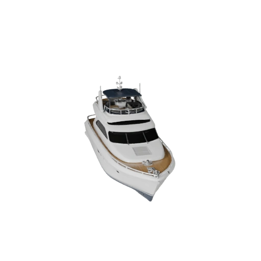Modello 3D Yacht per Unity - Asset di Gioco Pro Low Poly