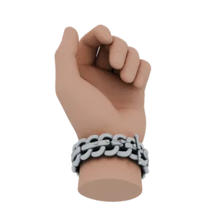 Diamond Tennis Cuff Bracelet 3D model, isometric collectible display render, diamond setting.