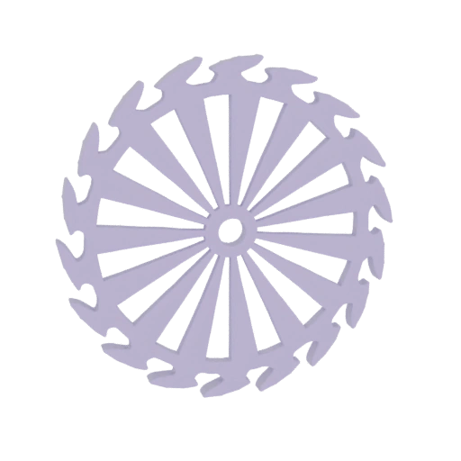 Ashoka Chakra 3D Model