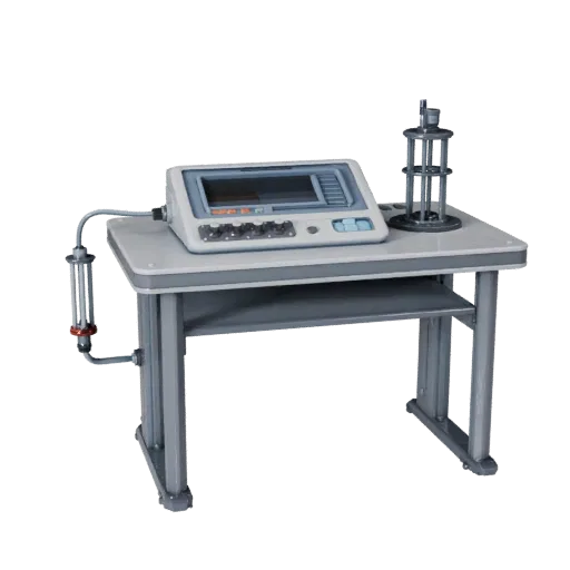 Futuristic Scanner Device 3D model, three-quarter front view, Unity viewport, showing clean metal, bench-top devices.