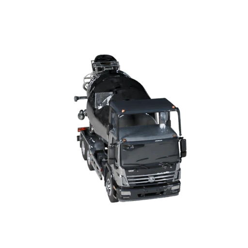 Cement Mixer Truck 3D Model for Blender - Realistic PBR