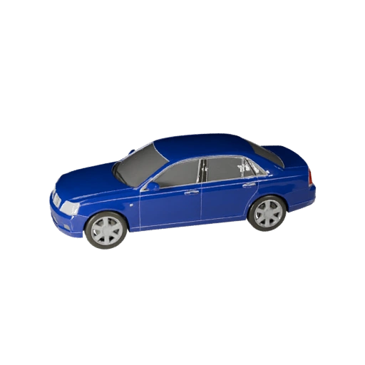 Modello 3D Limo per Blender e Giochi - Asset PBR Realistico (Legacy)