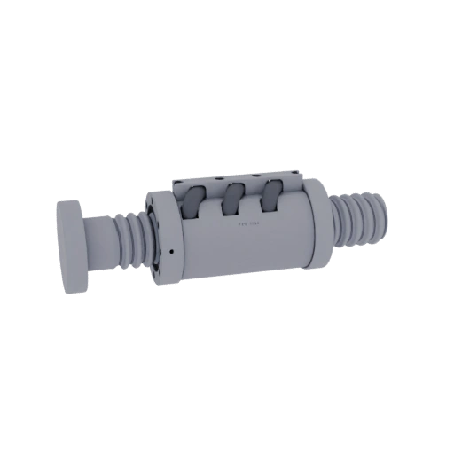 Ball Screw Actuator with Roller Bearings