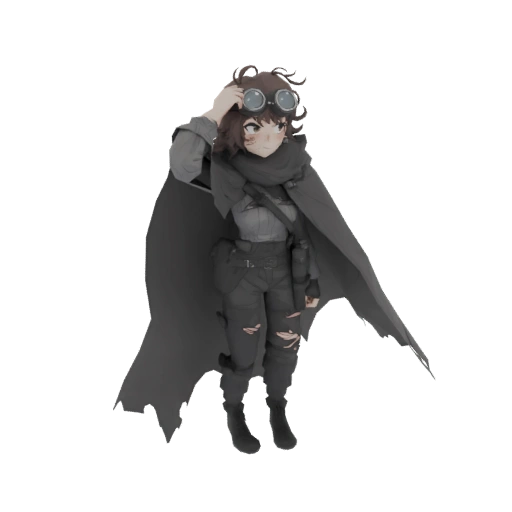Steampunk Adventurer 3D Model