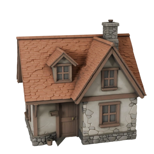 Cabaña Imprimible STL Modelo 3D - Activo de Escala Imprimible