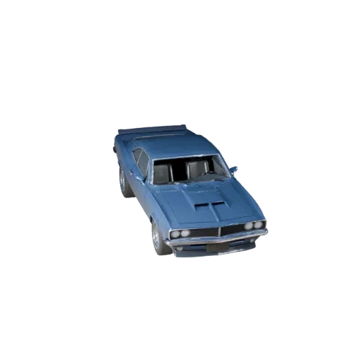 Muscle Car 3D Model for Blender & Games - Realistic PBR