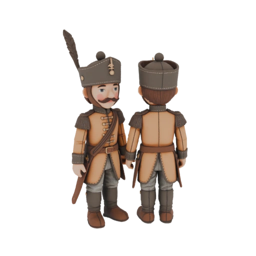 19th Century Soldier Figurine