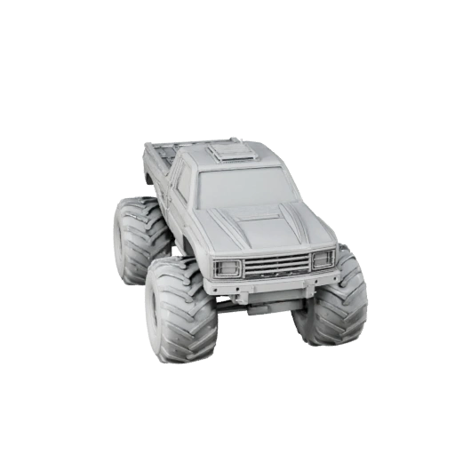 Monster Truck STL Stampabile Modello 3D per Collezionismo &