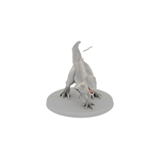 Aggressive Raptor Miniature
