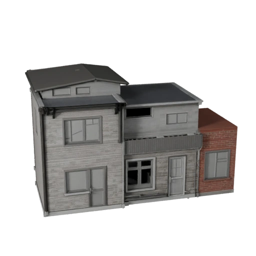 Kit de Casa Modular de Alto Poligonaje 3D para Archviz de Arquitectura