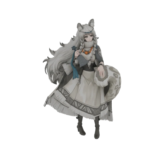 Winter Wolf Girl