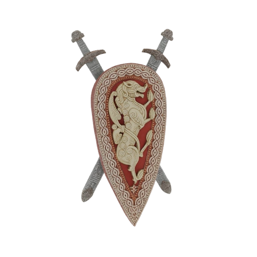 Viking Shield and Swords