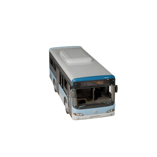 Modelo 3D de Ônibus Urbano para Blender e Jogos - Asset PBR (Legacy)