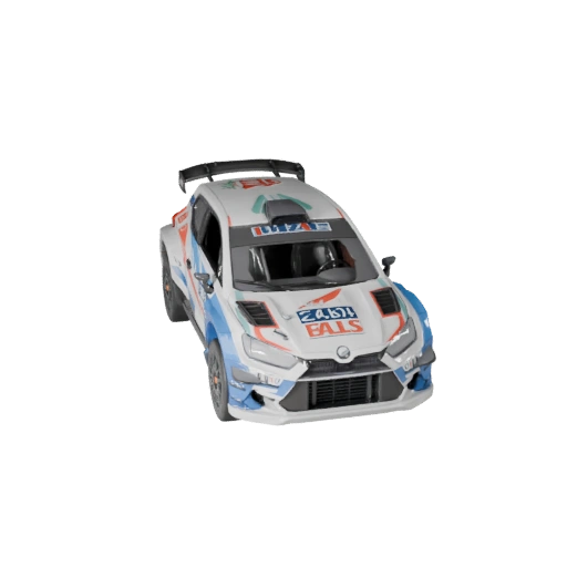 Modelo 3D STL Imprimível de Carro de Rally - Exibição e Colecionáveis (Legacy)