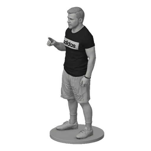Adidas Coach Pointing 3D Model