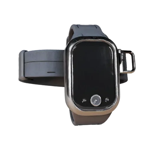 Outdoor Clip Tracker Realistic 3D model, three-quarter studio render, showing silicone, wearable fit.