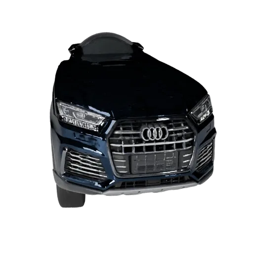 Modelo 3D SUV de Alta Poligonização, vista de estúdio em close-up, ativo de veículo de alta poligonização com linguagem de gr