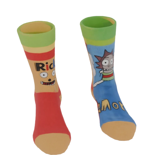 Rick and Morty Socks