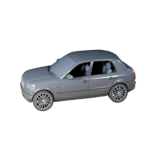 Modello 3D Limo per Unity - Asset Low Poly PBR