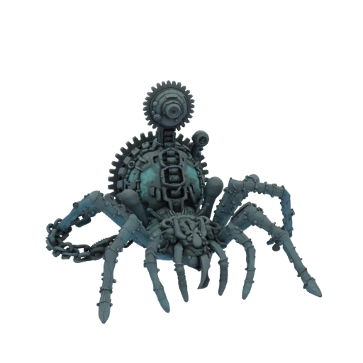 Miniatura STL de Bestia Araña de Fantasía Oscura