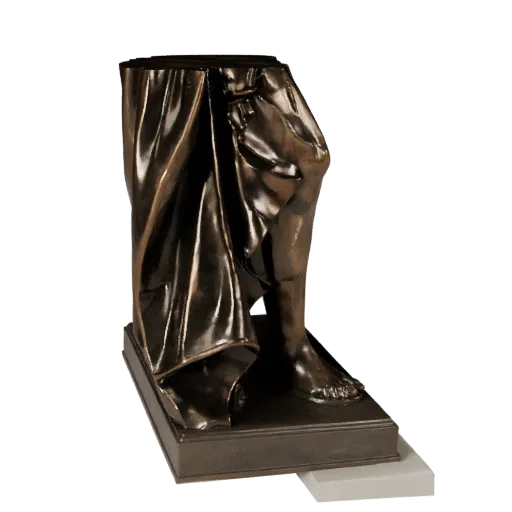 Garden Abstract Sculpture high poly 3D model preview showing silhouette, studio close-up view