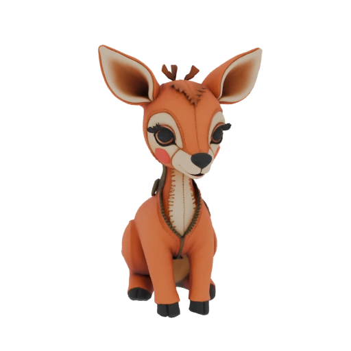 Steampunk Fawn 3D Model