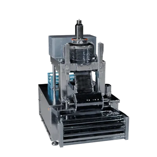 Assembly Packing Machine Product Viz 3D model, three-quarter studio product render, showing painted steel, form detail.
