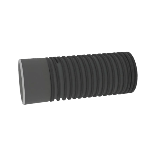 Flexible tube with external thread