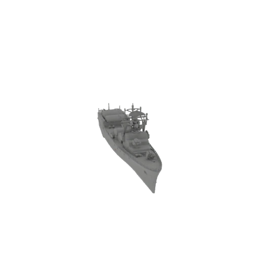 Modèle 3D de Cargo Moderne