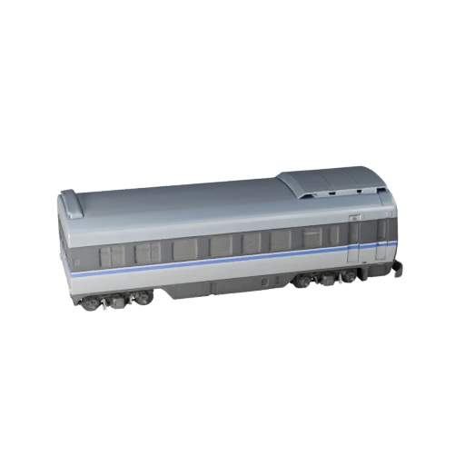 Train à grande vitesse 3D Model pour Blender - PBR réaliste