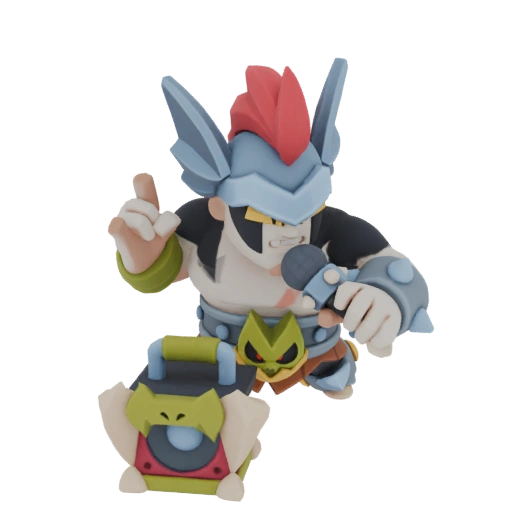 Rockstar Brawler 3D Model
