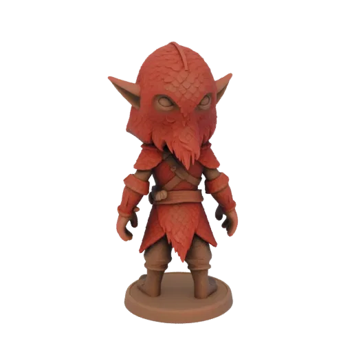 Medieval Elf Assassin Miniature STL