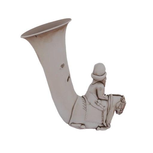 Ancient Rider on Horn